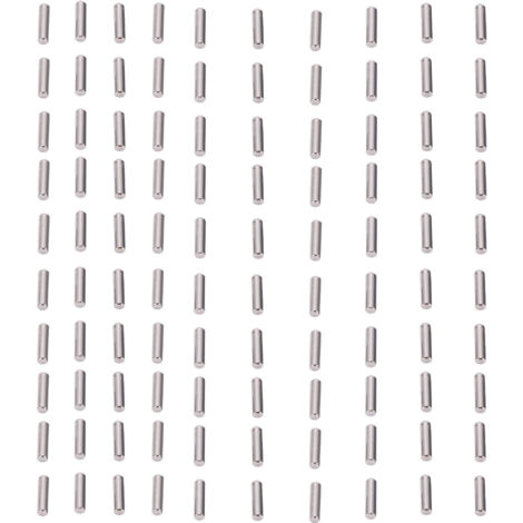 100 Pins d'Assemblage 2,5x10mm Acier Inoxydable Haute Dureté Résistance à la Corrosion pour Fabrication Mécanique (1/5)