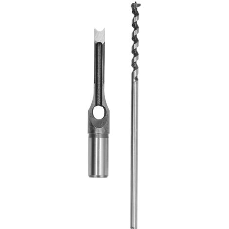 Mèche à mortaiser ajustable en acier allié pour trous carrés, outil électrique de menuiserie 9.5mm (1/5)
