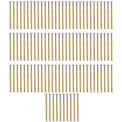 100 Pcs P156‑E Pins de Test à Tête Conique, Pogo Pin pour Composants Électroniques, Accessoire de Test (1/5)