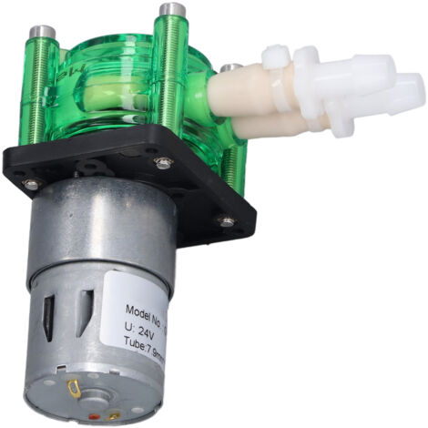 Pompe péristaltique auto-amorçante haute résistance à la corrosion, débit 700mL/min, DC24V 300mA pour transfert de fluides (1/5)