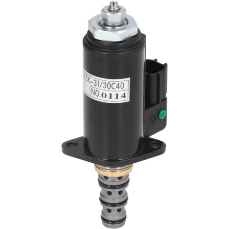 Électrovanne hydraulique en aluminium pour Kobelco SK200-6 SK230-6, référence YN35V00019F1 KDRDE5K-31 30C40-101, pièce de rechange pour pompe hydraulique.