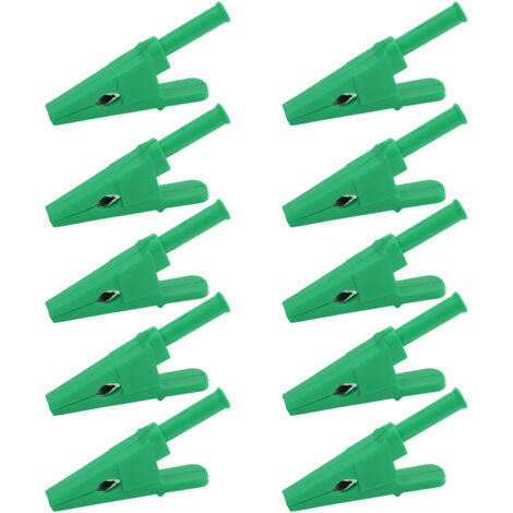 10 Pinces de Test Électrique 20mm, Conductivité Excellente, Sécurité Maximale avec Prise 4mm pour Circuits (1/5)