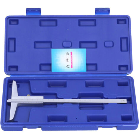 Étrier de Précision en Métal 0-150mm avec Vernier, Outil de Mesure Haute Précision 0.02mm (1/5)