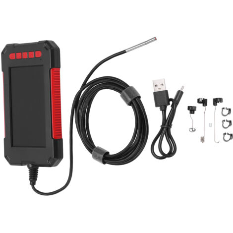 Endoscope Industriel P40 3.9mm HD Étanche avec Écran pour Maintenance Équipement - Caméra Inspection 2m (1/5)
