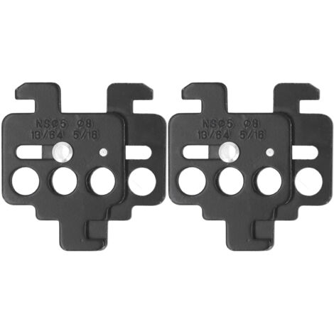 2 Pièces Dispositif de Verrouillage de Disjoncteur 3 Trous Acier A4 pour Équipement Industriel (1/5)