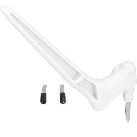 Kit de couteaux de sculpture rotatifs à 360 degrés pour travaux manuels et projets DIY - Blanc (1/5)