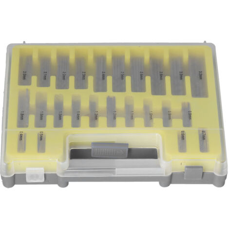 150 Forets HSS pour Métal, Kit de 0.4 à 3.2 mm avec Boîte de Rangement - Outillage à Main (1/5)