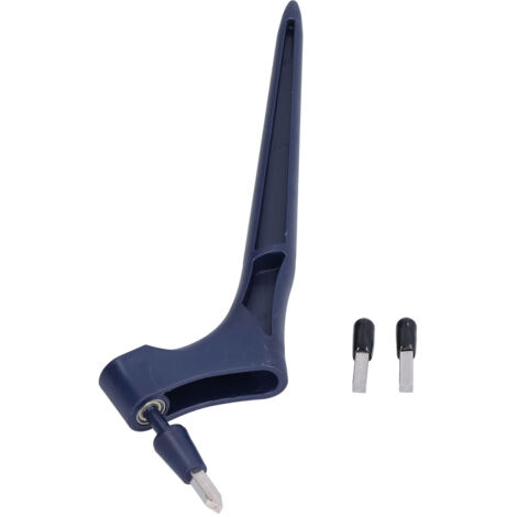 Couteau de Sculpture Rotatif 360 Degrés pour Artisanat et Travaux Manuels DIY - Kit d'Outils de Découpe Bleu Foncé (1/5)