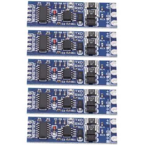 5 Pièces Module Convertisseur TTL vers RS485 Haute Immunité Anti-Interférence Protection Foudre Carte Adaptateur (1/5)