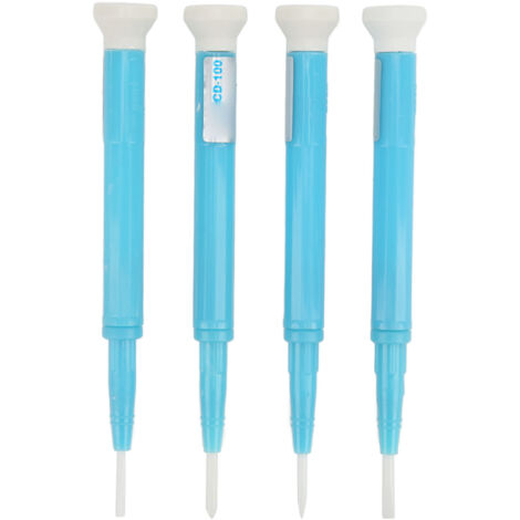 4 pièces tournevis céramique pour réglage moteurs pas à pas, embouts fente cruciforme 1.3mm 1.8mm 2mm 2.6mm (1/5)