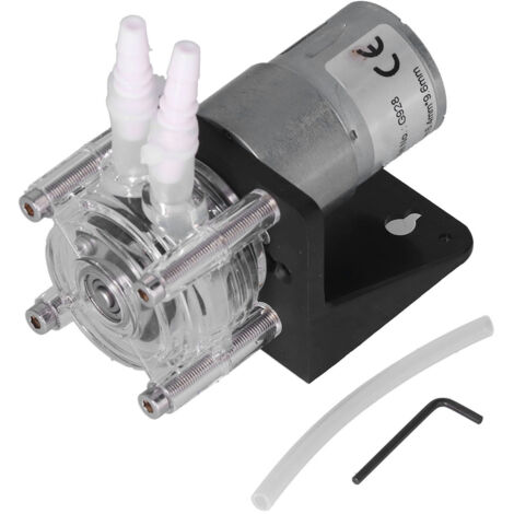Pompe péristaltique 3 rouleaux, débit élevé 500mL/min, tuyau silicone inclus, dosage liquide précis G92812V (1/5)
