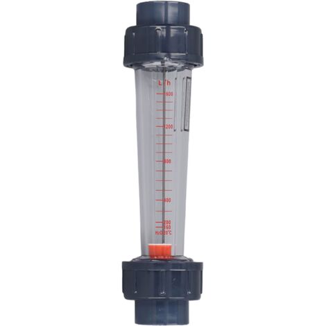 Débitmètre à Tube Plastique Haute Précision pour Liquides Acides et Alcalins (1/5)