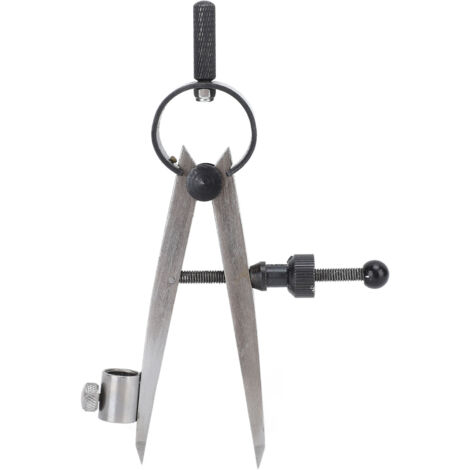 Étrier à Ressort Plat 75mm Ajustable et Verrouillable en Acier avec Porte-stylo (1/5)