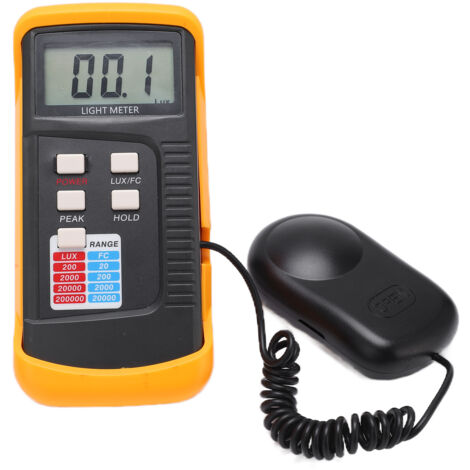 Appareil de Mesure d'Éclairement Lumineux LX1330B Portable 0.1-200000 Lux (1/5)