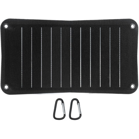 Chargeur Solaire Portable ETFE USB 5V pour Sports Extérieurs, Batterie Externe (1/5)
