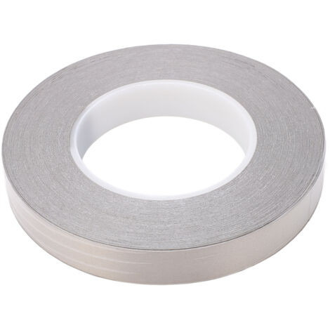 Ruban adhésif conducteur en tissu, 0.12mm d'épaisseur, 19mm de large, 50m de long, pour applications électroniques et réparations. (1/5)