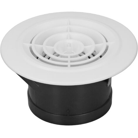 Couvercle d'aération rond rotatif réglable pour salle de bain et cuisine, diamètre 4 pouces