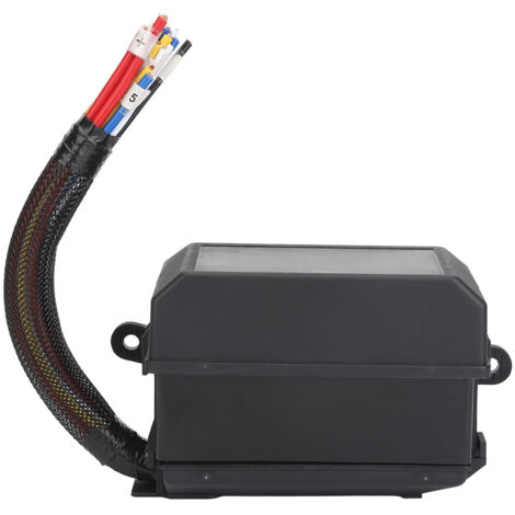 Boîte à Fusibles et Relais 12V avec 6 Relais 4 Broches et 11 Fusibles pour Automobile et Marin (1/5)