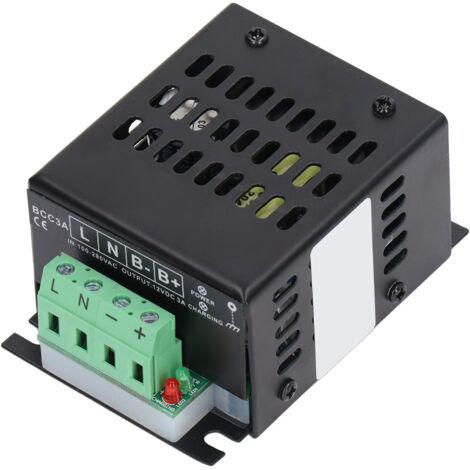 Chargeur Intelligent de Batterie 3 Étapes pour Générateur - Entrée 100-280VAC, Sortie 12VDC (1/5)