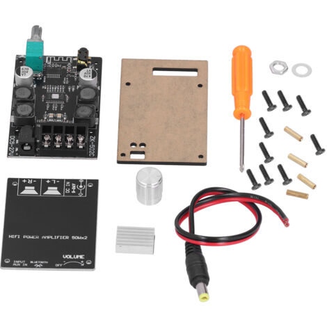 Carte Amplificateur Audio TPA3116 50W DIY - Filtre Inductance pour Son Clair et Puissant