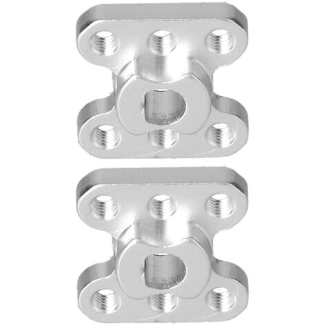 2 Pièces Accouplement à Bride en Alliage d'Aluminium 6mm, Connexion pour Robots Intelligents, Couple Léger (1/5)