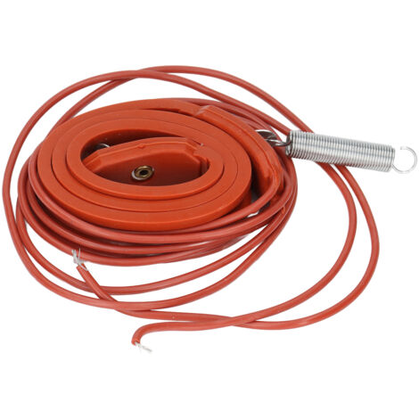 Ceinture chauffante électrique en silicone souple et imperméable, 35W 220V pour soulagement thermique (1/5)