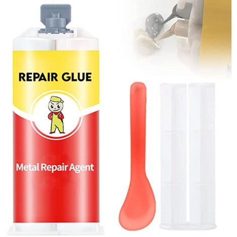 Colle de Réparation Polyvalente pour Métaux - Adhésif Haute Température et Pâte de Soudage Industriel