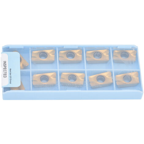 10 Pièces Fraises Carbure APMT1604PDER avec Revêtement PVD pour Usinage Métal et Acier (1/5)