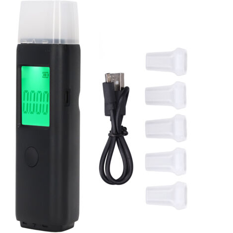 Alcootest Numérique Portable avec Affichage LED - Testeur d'Alcoolémie Pr (1/5)