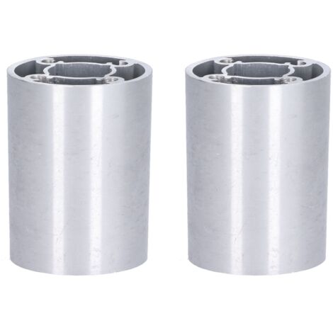 2 Pièces Tube Alliage d'Aluminium 6063 Droit pour Sièges de Roulements de Robots, Diamètre Extérieur 32mm (1/5)