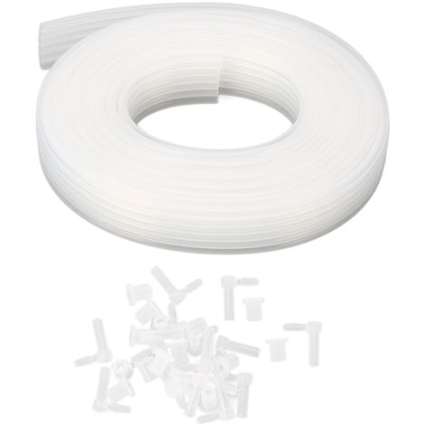 Tuyau de Cartouche d'Encre 2m 6 Rangs Flexible pour Imprimante UV, Tube de Remplissage pour Cartouches HP (1/5)