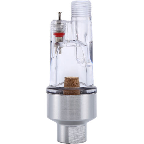 Filtre à eau et séparateur d'humidité en ligne 1/8" pour aérographe - Accessoire de piégeage d'humidité (1/5)
