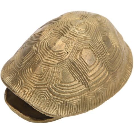Coquille de Tortue Vintage en Laiton - Décoration Feng Shui pour la Maison, Petit Ornement de Collection (1/5)