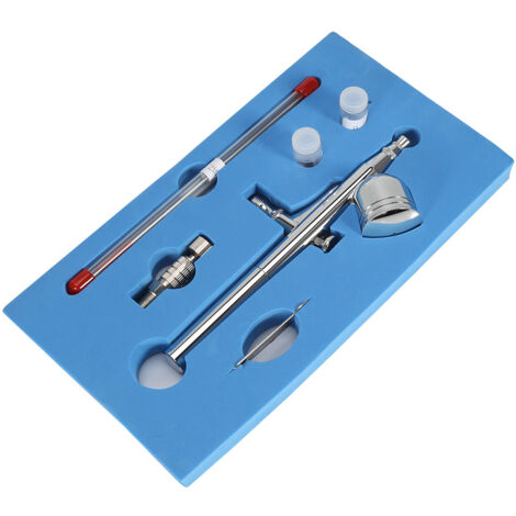 Pistolet à Peinture à Double Action avec Alimentation par Gravité pour Décoration de Gâteaux et Nail Art (Modèle 470T) (1/5)