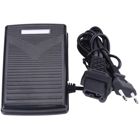 Pédale de Contrôle à Pied pour Machine à Coudre Domestique 220V avec Cordon d'Alimentation et Fiche UE (1/5)