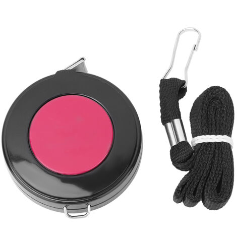 Mètre ruban souple rétractable 150 cm pour couture et mesures corporelles (Rouge) (1/5)