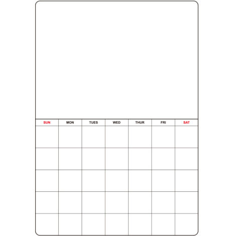 Calendrier Magnétique pour Frigo - Tableau Blanc Effaçable et Bloc-Notes Magnétique Organisateur