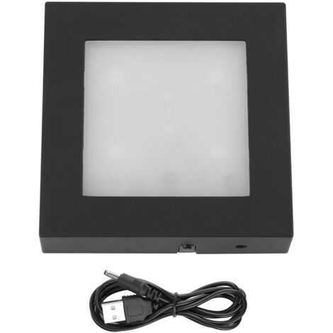 Socle à cristaux lumineux LED multicolore avec affichage (1/5)