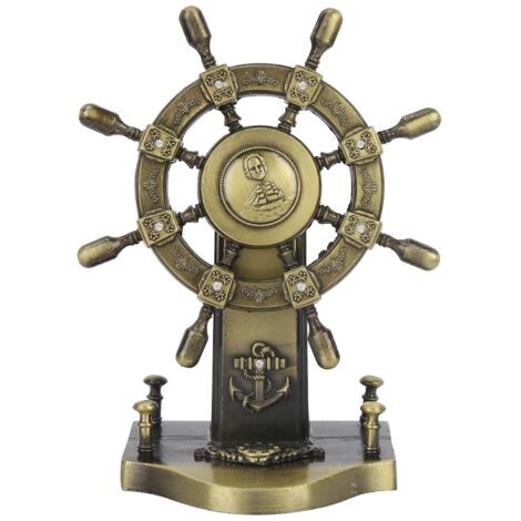 Roue d'Aiguille pour Enfants Roue de Navire Pirate pour Balançoire Ensemble Terrain de Jeu Parc Jouets d'Extérieur Vert