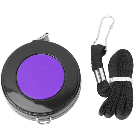 Mètre ruban souple rétractable 150 cm pour couture et mesure corporelle (Violet) (1/5)