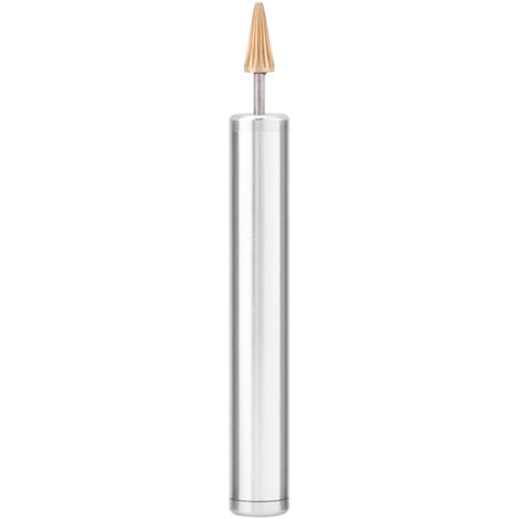 Stylo Applicateur d'Huile pour Teinture Bordure en Cuir - Outil de Finition pour Ceintures et Courroies (Blanc) (1/5)