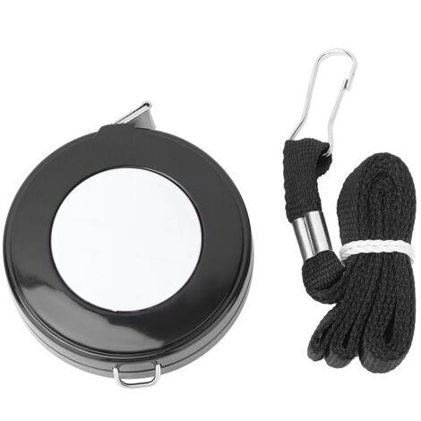 Mètre ruban souple rétractable 150 cm pour couture et mesures corporelles (Blanc) (1/5)