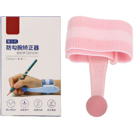 Correcteur de Posture d'Écriture pour Élèves - Rose Sakura - Outil Ergonomique Scolaire (1/5)