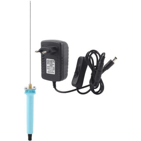 Stylo de découpe thermique 24W pour polystyrène et mousse, 20cm, 100‑240V avec prise EU (1/5)