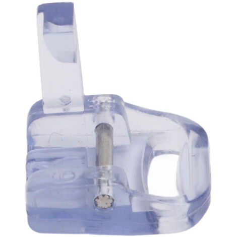 Pied presseur transparent à encliquetage pour machine à broder Pfaff, anti-rouille et sans induction, idéal pour la couture libre. (1/5)