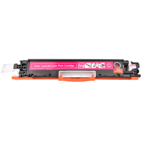 Cartouche de toner CE310A CE311A CE312A CE313A pour imprimante HP CP1025, M175A, M175nw, M275 - Rouge (1/5)