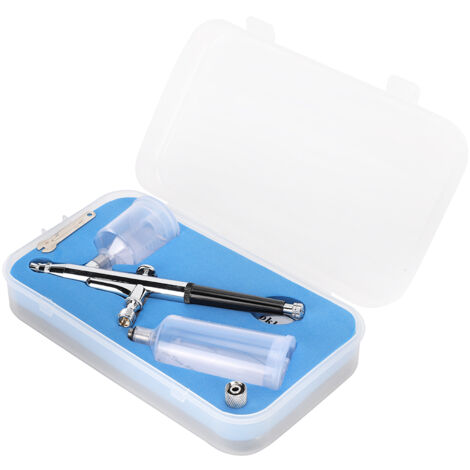 Kit de pistolet à peinture pneumatique double pot pour maquillage et art des ongles T131 (1/5)