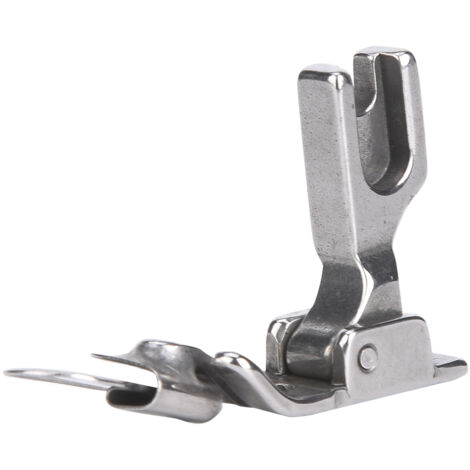 Pied presseur plat en acier P351 pour machine à coudre industrielle (1/5)