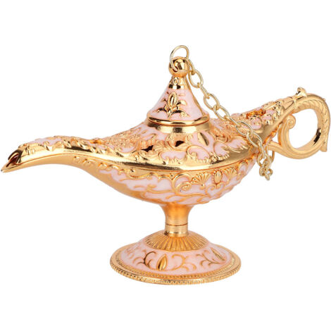 Lanterne à Thé Vintage Européenne Lumière Vœux Décoration Cadeau Ornement (Or Rose) (1/5)
