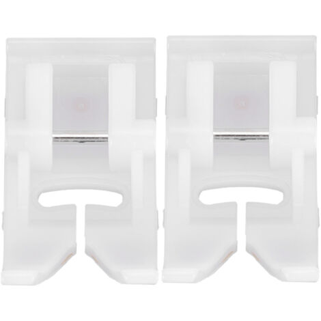 2 Pièces Pattes Anti-Adhésives pour Machine à Coudre Brother Singer Butterfly Acme FEIYUe (1/5)